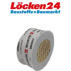 Würth Eurasol 25m Klebeband Folien Dämmung Dampfbremsen Dampfsperrfolien