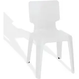 metra Stapelstuhl, Kunststoff Stuhl Stapelbar Authentics Wait robust versch.Farben reinweiß