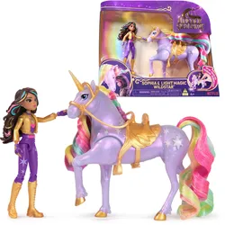 Spin Master Unicorn Academy Sophia & Light Magic Wildstar, Modepuppe, Weiblich,