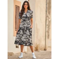 Druckkleid HEINE 