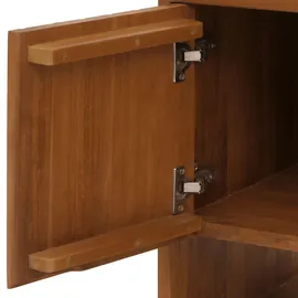 Mendler Waschbeckenunterschrank 61 x 65 x 40 cm Braun