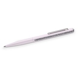 Swarovski Crystal Shimmer, Kugelschreiber Rosafarbener, Verchromter Stift mit Swarovski® Kristallen