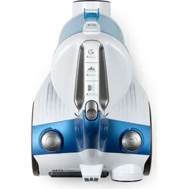 DOMO DO7286S Staubsauger ohne Beutel Weiß/Blau