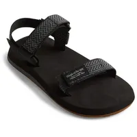 QUIKSILVER Jungen abe caged Sandale, Black Grey Black, 37