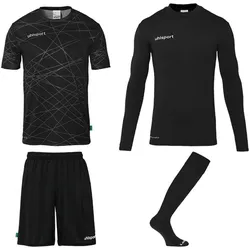 uhlsport Prediction Torwart-Set Herren schwarz XL