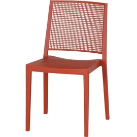 Siena Garden Stapelstuhl-Set Square 4-teilig Brick