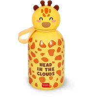 Legami - Hot&Cold BFF Kinder-Wasserflasche, Giraffe-Motiv, doppellagig aus 18/8