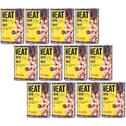 JOSERA Fleischliebhaber Reines Putenfleisch 12x800g