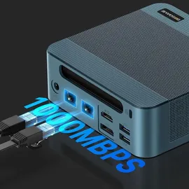bosgame P2 Lite Mini PC 2023 4K Ultra HD Intel Core i5-12600H 4,5 GHz 32 GB RAM 512 GB SSD Intel Iris Xe Graphics Windows 11 Pro