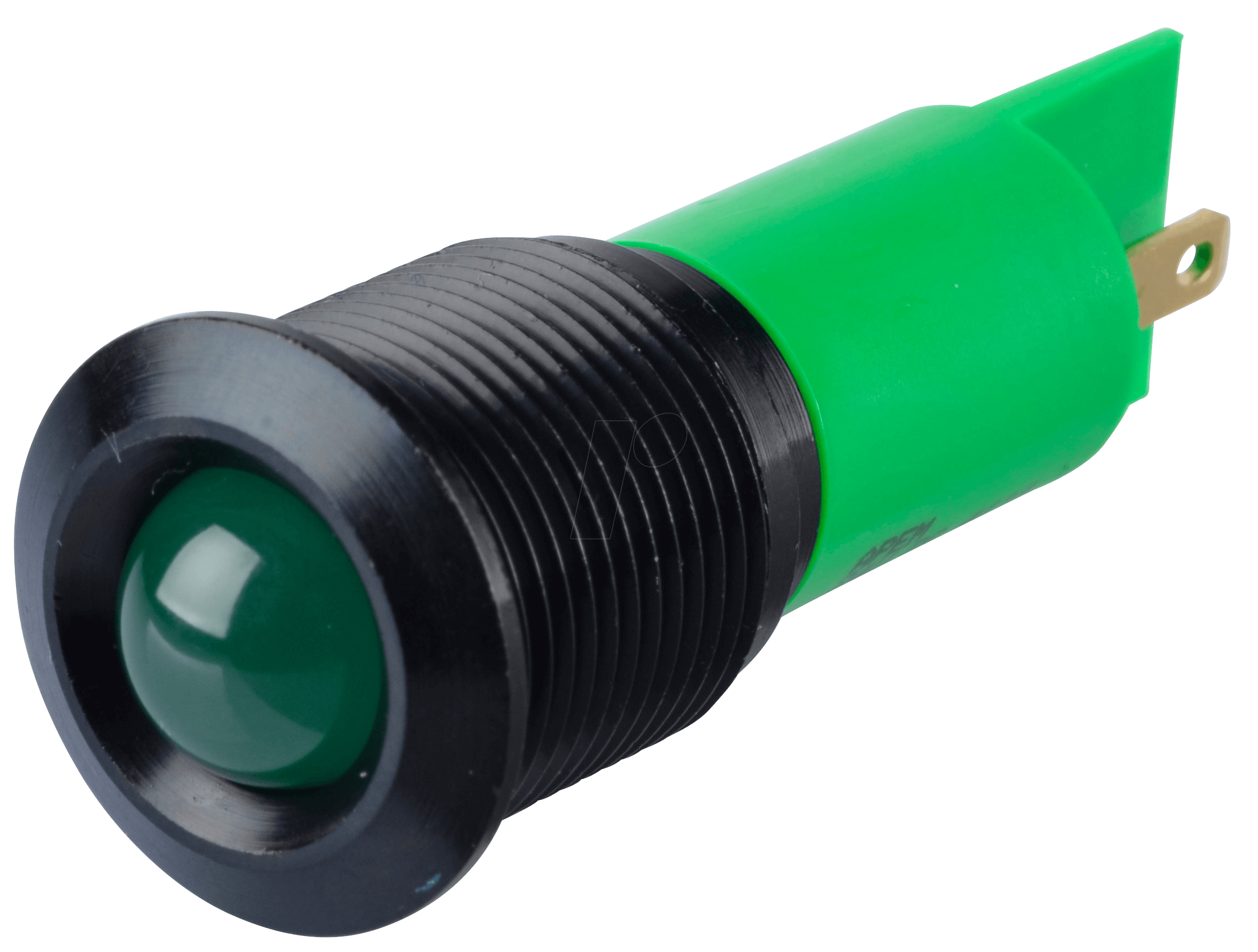 APM Q16P1B G24E - LED-Signalleuchte, grün, 24 V, Ø 16 mm, vorstehend, FASTON