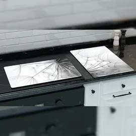 ALLboards Herdabdeckplatte 2er Set mehrfarbig