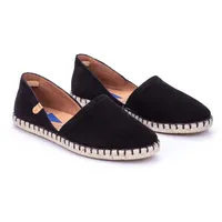 VERBENAS Espadrilles Carmen Serraje Negro - Größe: 39 - 39 EU