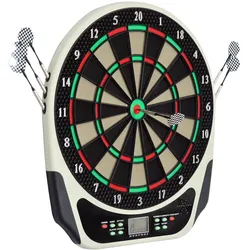 HOMCOM Elektronische Dartscheibe Kunststoff