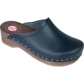 Berkemann Unisex Natur-toeffler Clogs, Schwarz, 40 2/3 EU