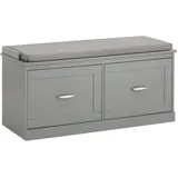 SoBuy FSR131 98 x 49 x 37 cm grau / grau