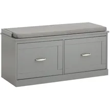 SoBuy FSR131 98 x 49 x 37 cm grau / grau
