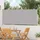 Helloshop26 Seitenmarkise 100 x 500 cm grau Polyester