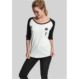 MERCHCODE Raglan Tee Weiß XS