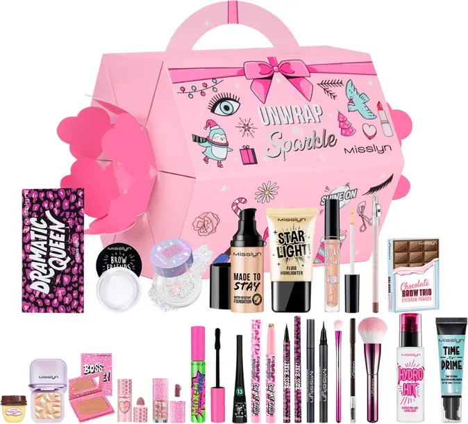 MISSLYN Entdecke den Glanz Beauty-Countdown-Geschenkbox