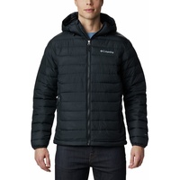 Columbia Powder Lite Hooded Jacket Steppjacke Mit Kapuze für Herren, Schwarz M