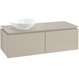 Villeroy & Boch Legato Waschtischunterschrank für ein Waschbecken L | 2 Auszüge | Breite 1200 mm##Ohne Für Collaro x .. B57900VK