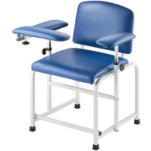 Vevor Phlebotomiestuhl, Blutentnahmestuhl mit verstellbaren Armlehnen & klappbarer Armlehne, 180 kg Blutziehstuhl mit weich gepolsterter Sitzfläche, PVC-Leder für Krankenhäuser, Labore, Kliniken
