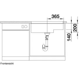 Blanco SUBLINE 700-U Level