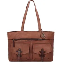 Harbour 2nd Urban Poets Jordan Shopper Tasche Leder 49 cm charming cognac