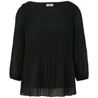 S.Oliver Plisseebluse mit 3/4-Arm - 40