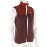 Ortovox Fleece Plus Vest Herren Tourenweste-Dunkel-Rot-M