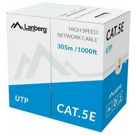 LANBERG LCU5-10CC-0305-G Netzwerkkabel Grün 305 m U/UTP (UTP) cable 100mb/s 305m Wire Cca Green
