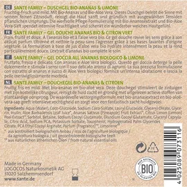 Sante Family Duschgel Bio-Ananas & Limone 500 ml