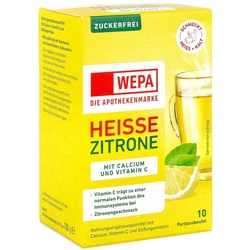 Wepa Heiße Zitrone+Vit.C+Calcium Zuckerfrei