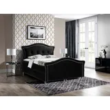 Mirjan24 Bedran Lux 200 x 200 cm Schwarz