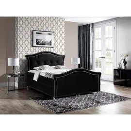 Mirjan24 Bedran Lux 200 x 200 cm Schwarz