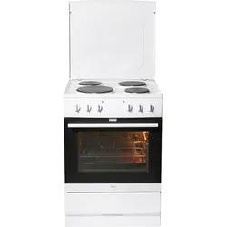 AMICA Platten-Standherd "SHE 11660 W", A (A+++-D), weiß, Herdsets