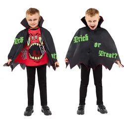 2in1 Trick or Treat Umhang für Kinder - Kinder-3-7-Jahre