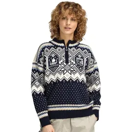 Dale of Norway VM Trondheim Sweatshirt Navy/OffWhite/Sandmelange M
