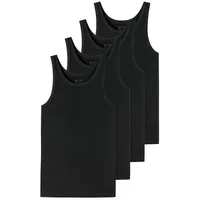 SCHIESSER Unterhemd / Tanktop 95/5 Organic Cotton in Schwarz | Gr.: L