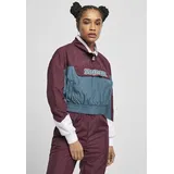 Starter Ladies Starter Colorblock Pull Over Jacket - Violet