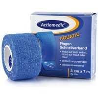Actiomedic Actiomedic® AQUATIC Schnellverband 3 cm x 7 m Blau selbsthaftend