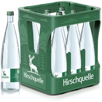 Hirschquelle Natürliches Heilwasser 9 x 0,75L Glasflasche Mehrwegpfand ...