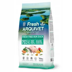 ARQUIVET FRESH - Halbfeuchtes Hundefutter Ente mit Meeresfisch 10 kg
