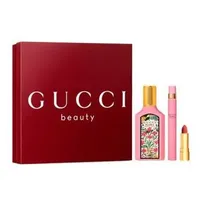 GUCCI Flora Gorgeous Gardenia Eau de Parfum 50 ml + Lippenstift 1 g + Eau de Parfum 10 ml Geschenkset