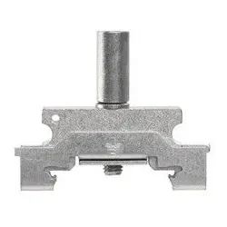 WEIDMÜLLER Endwinkel Metall grau MEW 35/1