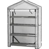 Noor Balkongewächshaus VegTrug 111 x 49 x 168 cm Grey Wash