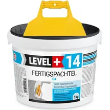 LEVEL PLUS Fertigspachtel 5 kg Glättspachtel Q1-Q4 Innen