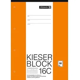 Brunnen Kieserblock DIN A4 rautiert Lineatur 16C, 1 St.