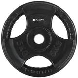 IVOL ForzaFit Hantelscheibe aus Gummi 5 kg schwarz