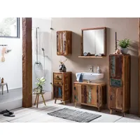 Woodkings Badmöbel Set Kalkutta II - Braun
